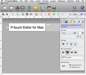 Brother P Touch Software For Mac