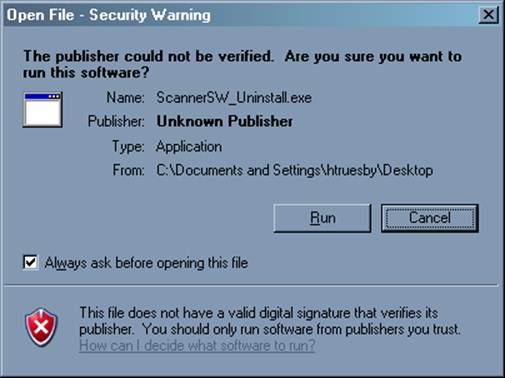 6. A Command Prompt Screen will appear that states: The System cannot find the file specified. Click on this screen, and press ENTER on the keyboard.