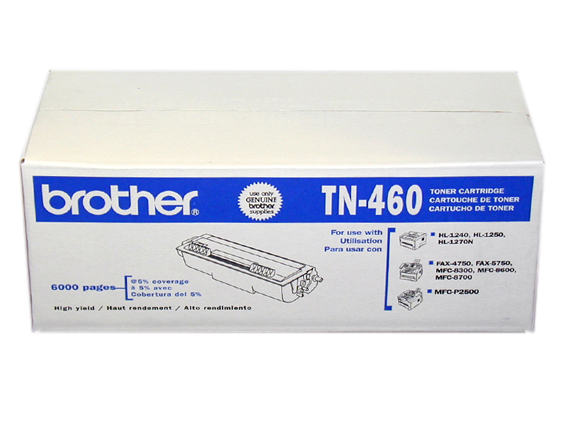 Tn460 Brother Genuine Toner Black By Brother