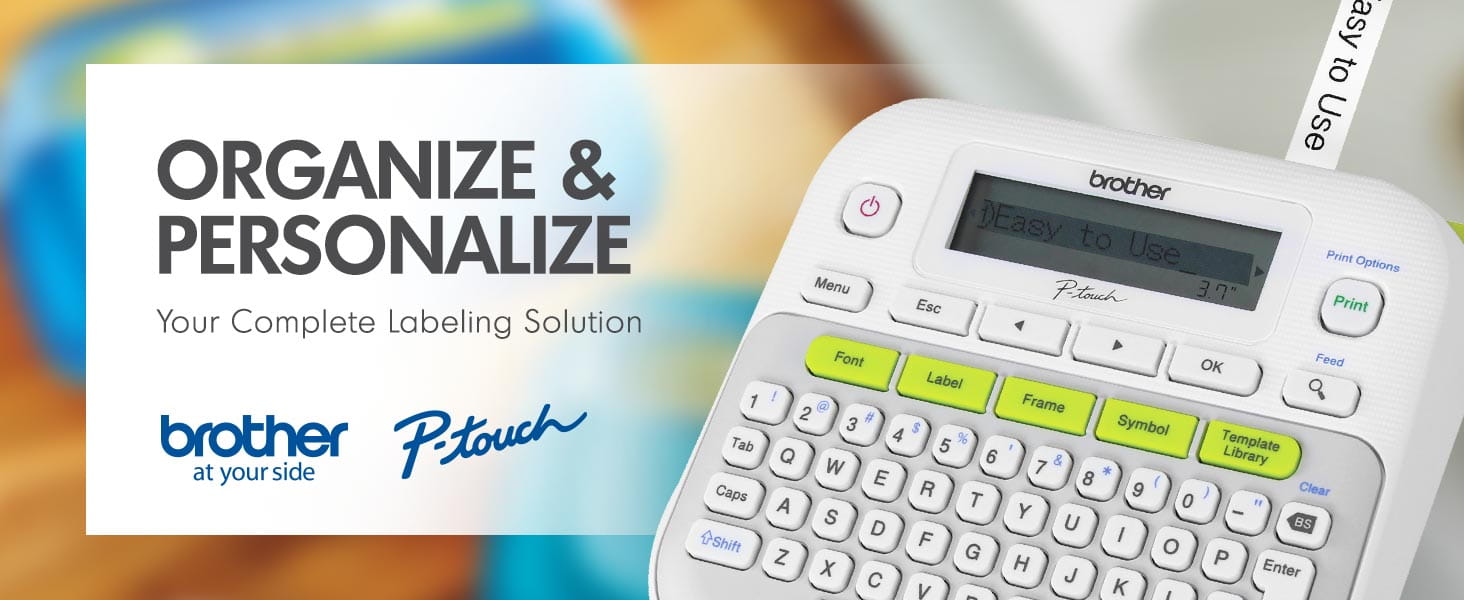 Organize & Personalize: your complete labeling solution