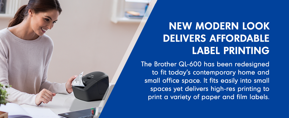 Brother QL-600 Imprimante d'étiquettes de bureau - Brother Canada