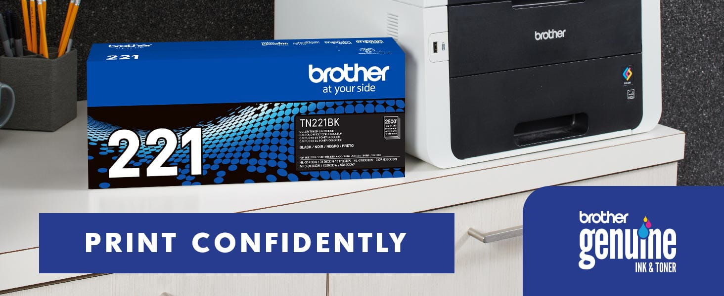 Brother TN221BK | Standard-Yield Black Toner Cartridge