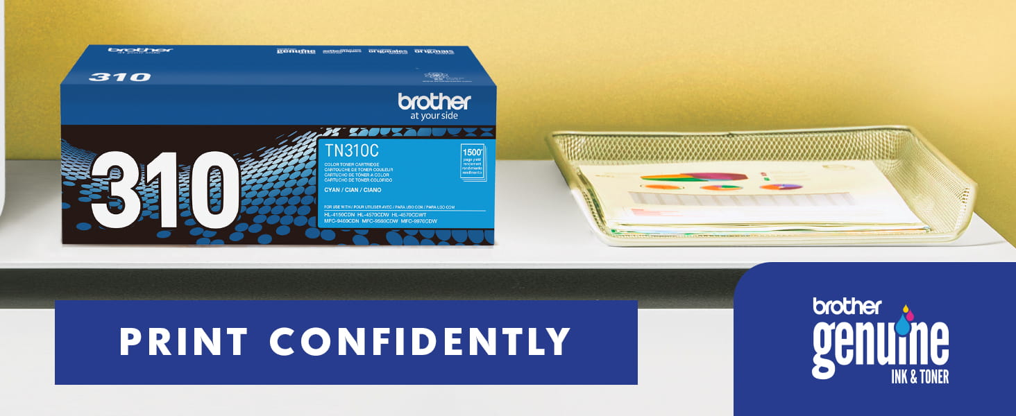 Brother TN310C | Standard-Yield Cyan Toner Cartridge