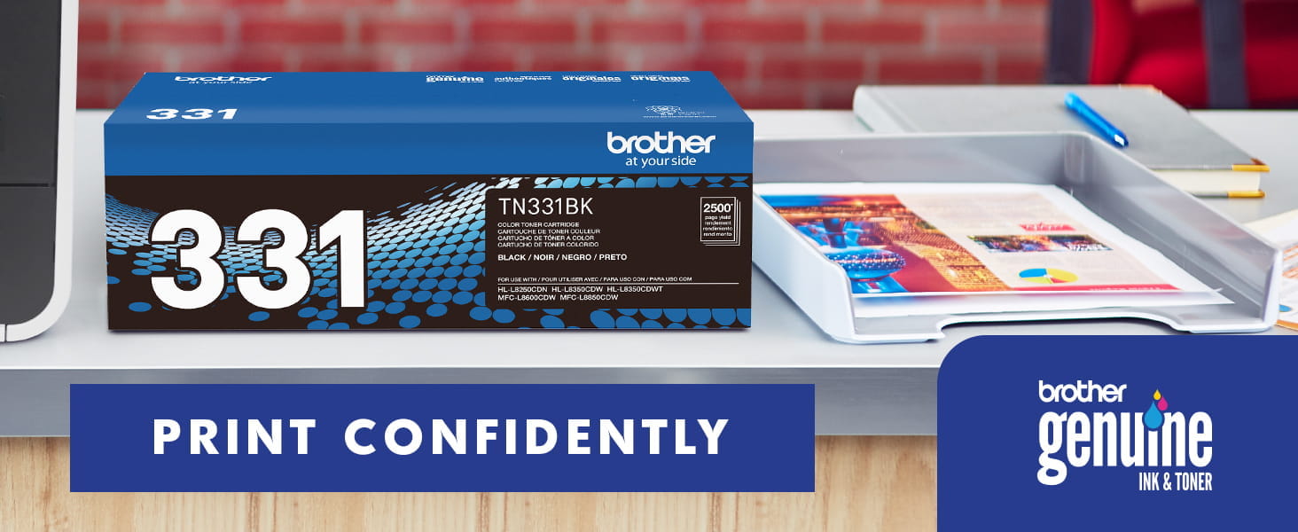 TN331BK Brother Genuine Toner Black By Brother