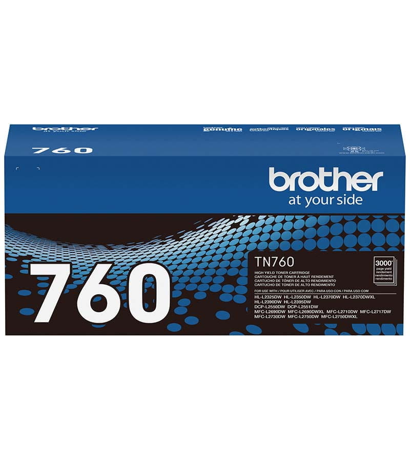 TN760 | Brother Genuine Toner - Black | By Brother