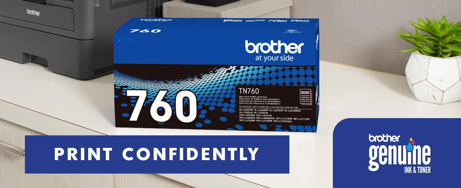 GCP Products GCP-923-698110 5X Tn760 Toner Cartridge For Brother