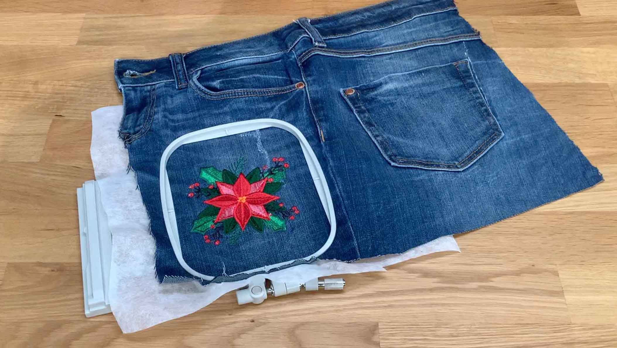 DIY Embroidered Jeans! 