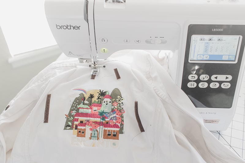 How To Make A Patch, Single*, [Brother SE625] Embroidery Machine