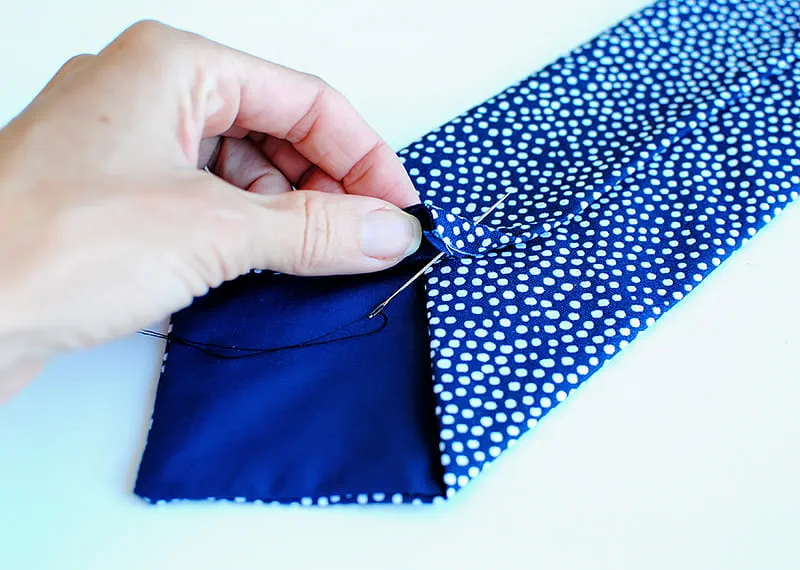 How to sew a necktie tutorial