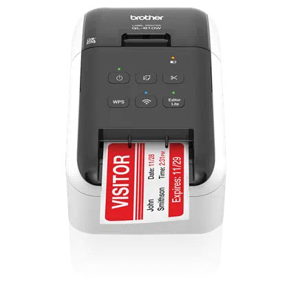 

Brother Ultra-fast Label Printer with Wireless Networking