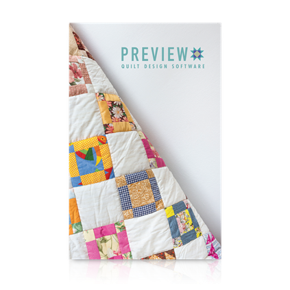 Personalized Fabric Quilting Label - 3 Line Layout