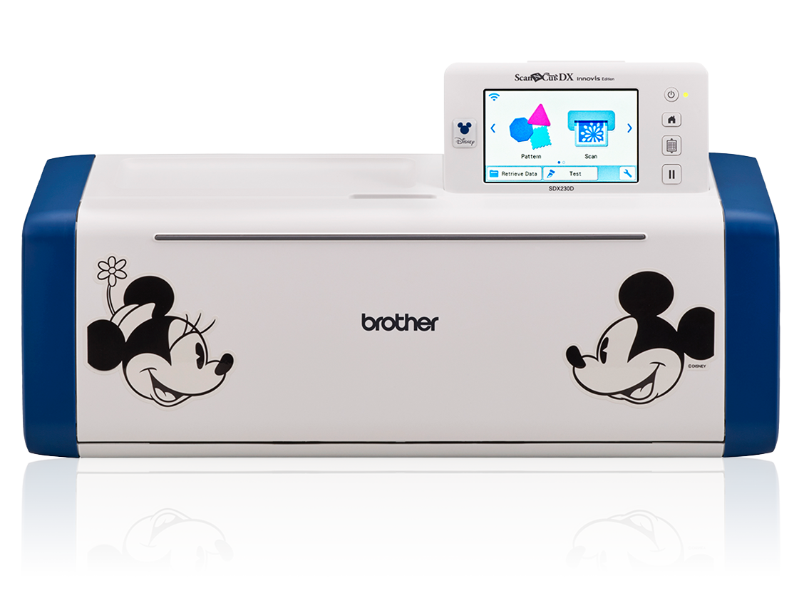 Download Disney Scanncut Dx Innov Is Edition Sdx230d Electroniccuttingmachines By Brother