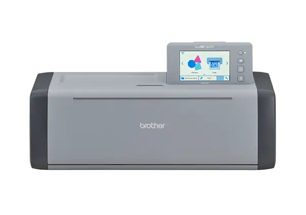 Brother® ScanNCut SDX125e 13-Piece DIY Cutting Machine Set With Scanner,  Titanium/Gray