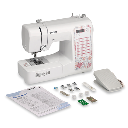 Brother 60-Stitch Computerized Sewing Machine with Built-in Accessory  Storage CS5055 - The Home Depot