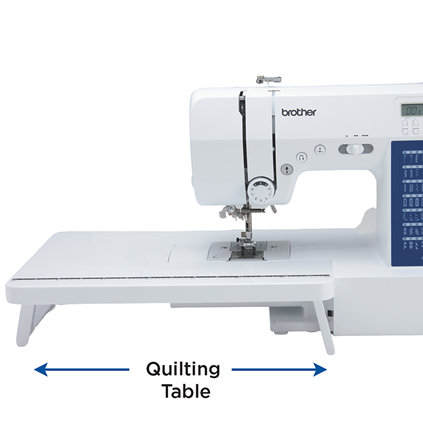 70-Stitch Computerized Sewing Machine with Wide Table