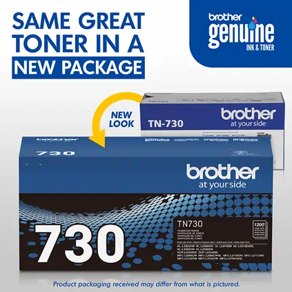 Brother TN730  Standard-Yield Black Toner Cartridge - Brother