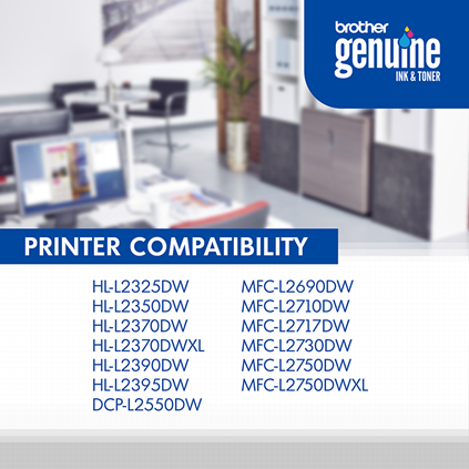 Mopria® Print Service, HL‑L2325DW, HL‑L2350DW, HL‑L2370DW