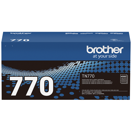 MANDBOYCompatible TN770 Super High-Yield Black Toner Cartridge Replacement  for Brother TN-770 HL-L2350DW HL-L2370DW MFC-L2750DW MFC-L2717DW Printer