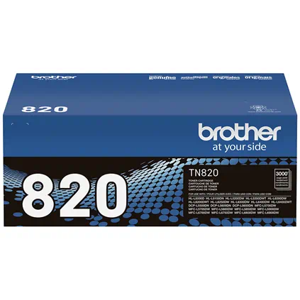 Coördineren verkoudheid chrysant Brother TN820 | Standard-Yield Black Toner Cartridge - Brother