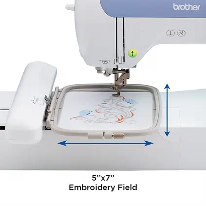 Brother PE800 Embroidery Machine Demo By Ken's Sewing Center Muscle Shoals,  AL 