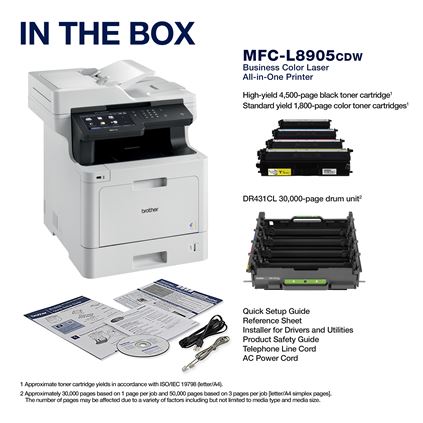 Brother MFC-L8905CDW - multifunction printer - color - MFCL8905CDW -  All-in-One Printers 