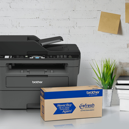 BROTHER MFC-L2827DWXL All-in-Box Mono Laser Print Bundle, Print, copy,  scan & fax, Automatic 2-sided print, A4