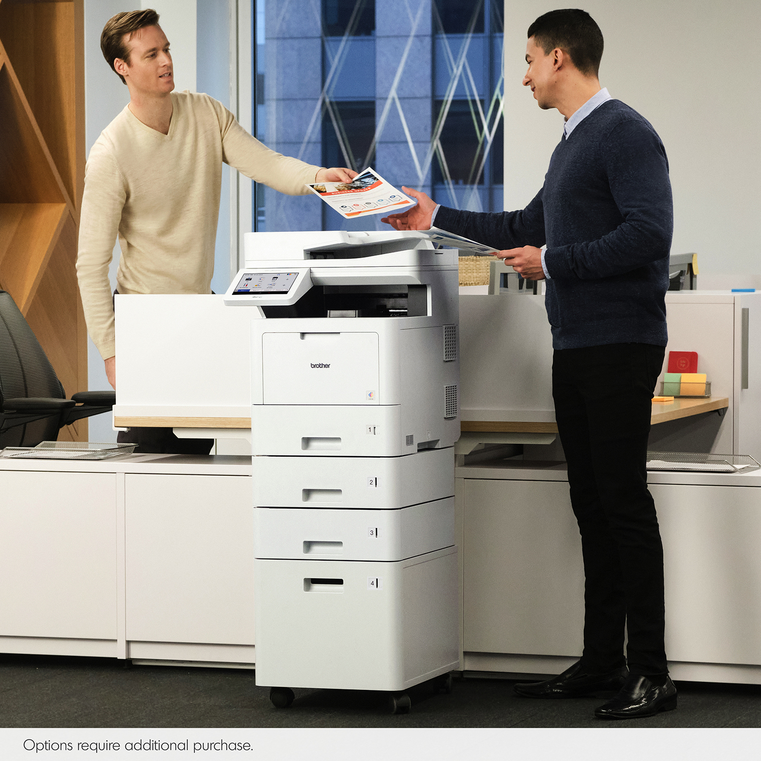 Enterprise Color Laser All-in-One Printer for Mid to Large Sized Workgroups