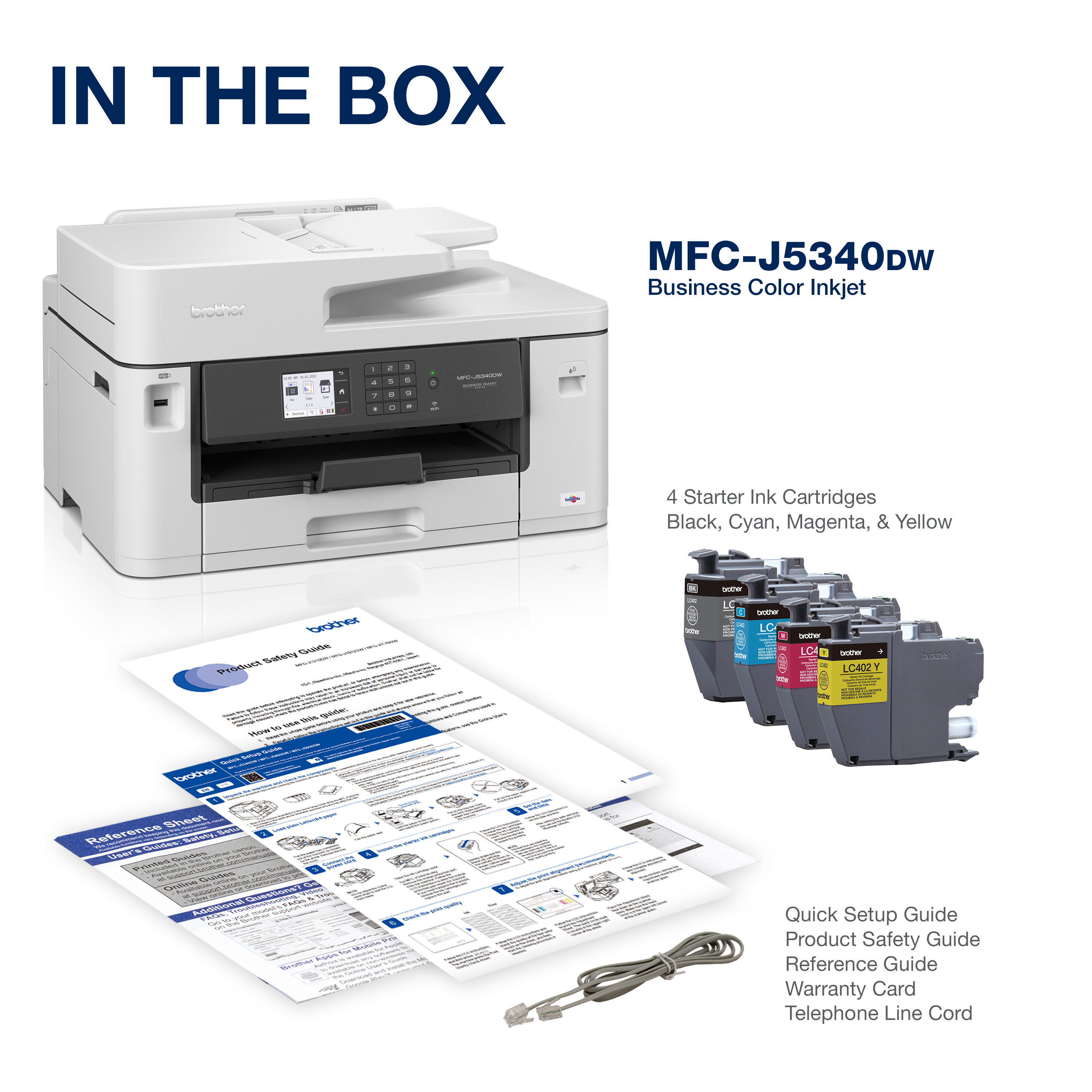 MFC-J5340DW | PrintersAIOs | PrintersAIOsFaxMachines | By Brother