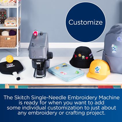 Single-Needle Embroidery Machine