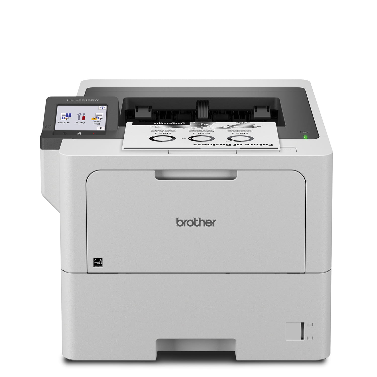 

Brother Enterprise Monochrome Laser Printer with Low-cost Printing, Wireless Networking, and Large Paper Capacity