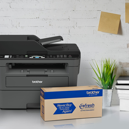 Monochrome Compact Laser All-in-One Printer with Duplex Printing and  Wireless Networking, with Refresh Subscription Free Trial