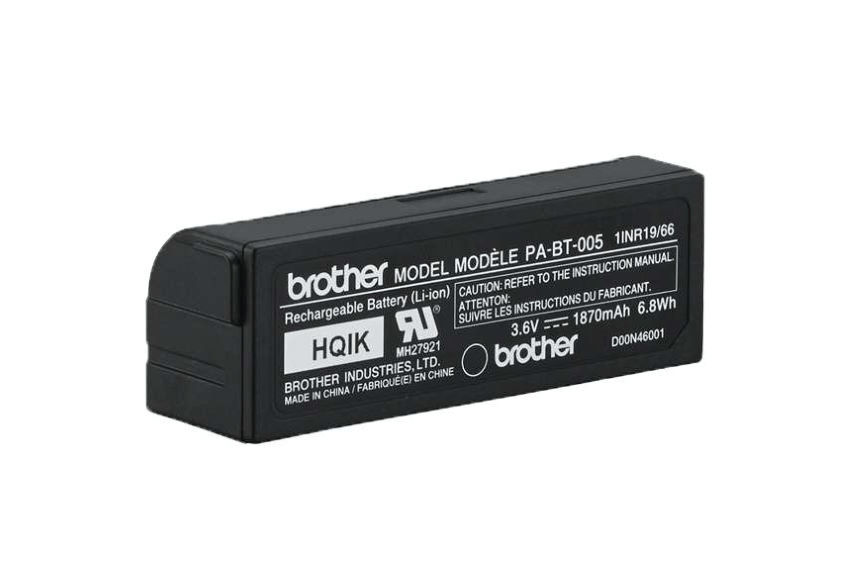 

Brother Rechargeable Battery, NiMH, 14.4VDC, 360mAh