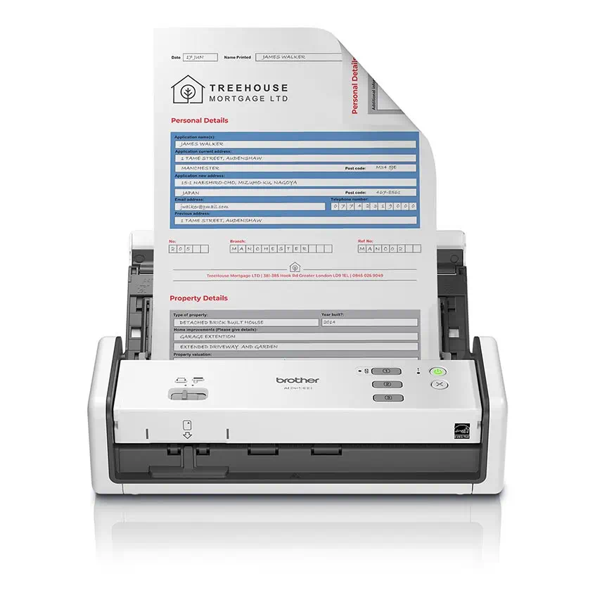 

Brother Compact Desktop Scanner for Easy Scanning from Home or Office