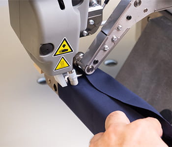 Bonding machines provide precision edge control for seams