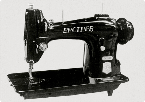 Demonstrating a Vintage Brother Sewing Machine 