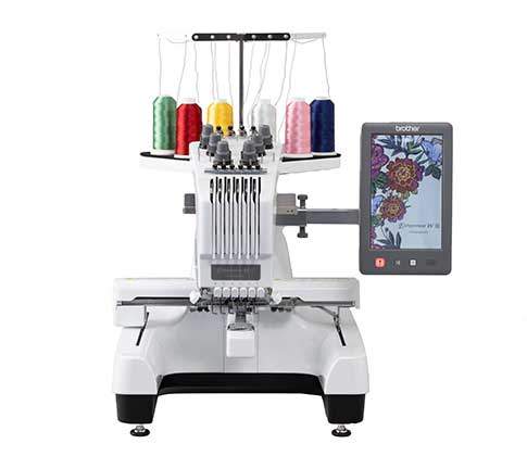 Professional embroidery store machine