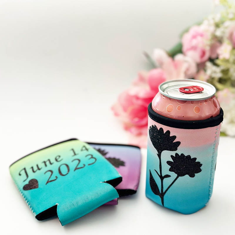 How to make a wedding drink coozie