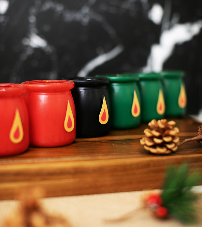 Create Your Own DIY Kwanzaa Kinara Set | Brother Crafts