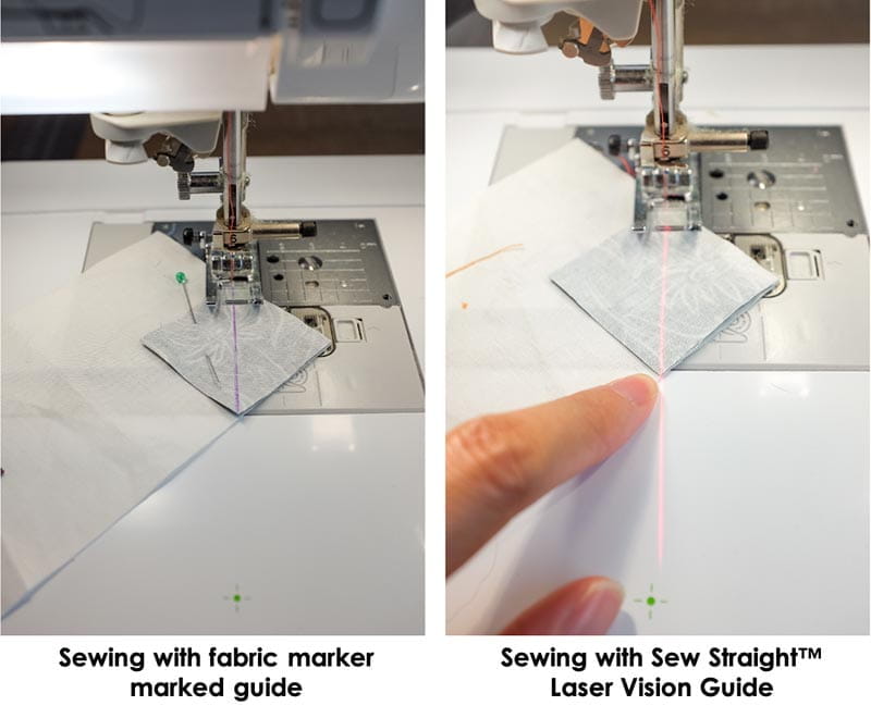 Diagonal Seam Tape™  Quilt blocks, Quilting guides, Quilting needle