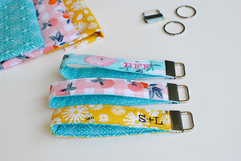 Sew hungryhippie Rainbow Key Fob Hardware