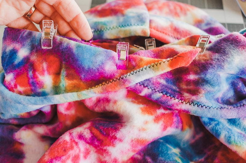 DIY Fleece Blanket: 6 Different Ways • Heather Handmade