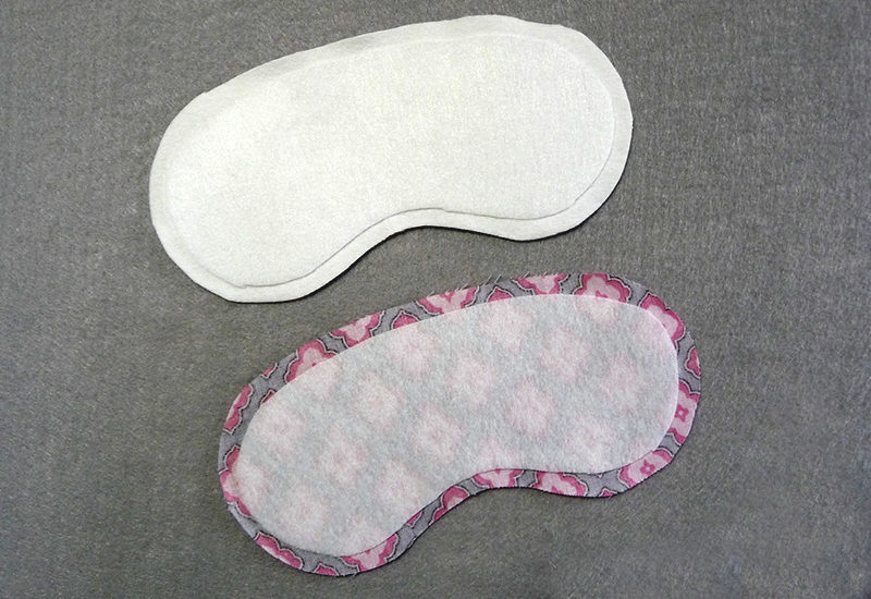 Make an Eye Mask for Spa Set Using a Piping Foot  Stitching Sewcial