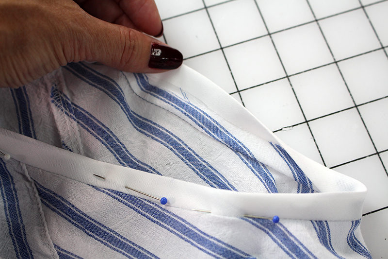 UPCYCLING: Adding Peep-hole Sleeves to a Shirt | Stitching Sewcial
