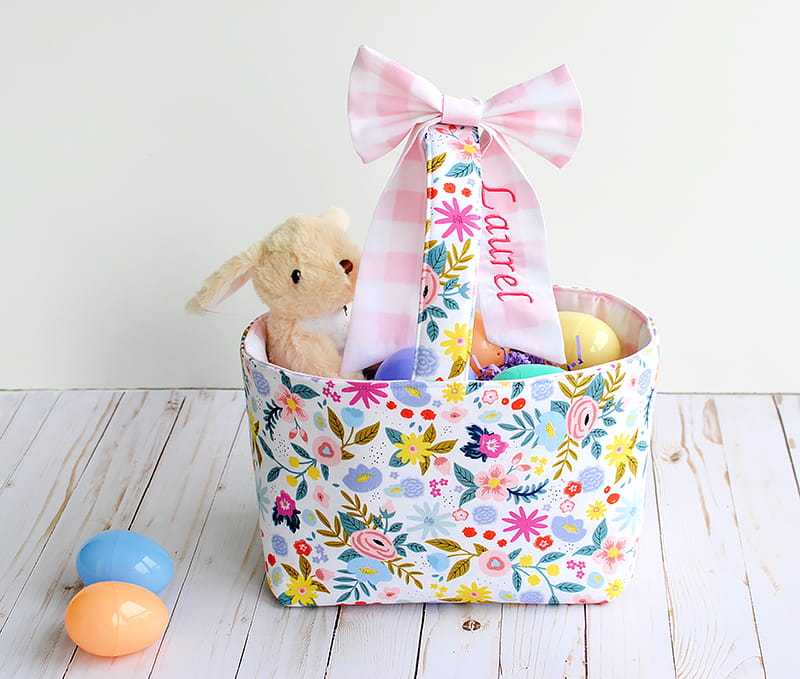 How To Sew A Fabric Easter Basket Stitching Sewcial